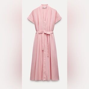 Elegant Pink Women's Dress